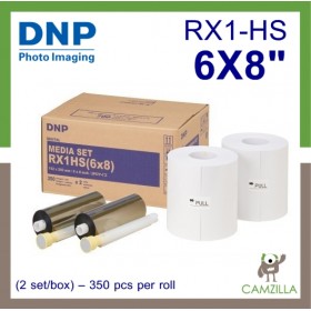 DNP DS-RX 1 DYE-SUB 6X8 HS (2 SET/BOX)-350 PCS PER ROLL